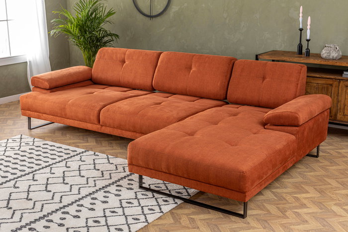 Atelier Del Sofa Mustang Small Right - Naranja